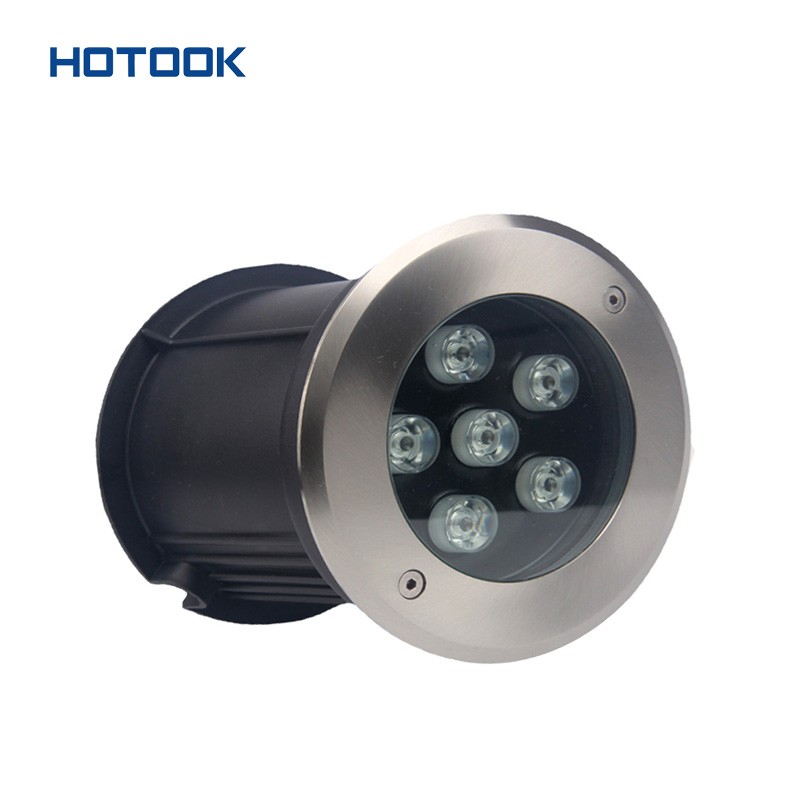 Automatic RGB Stainless Steel LED Underground Lights Outdoor