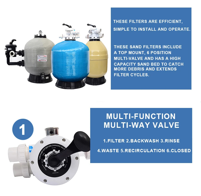 Side Mount Pool Sand Filter 