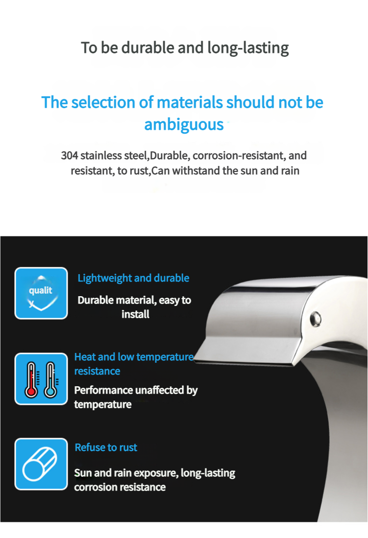 Quality Cascada Piscina 304 Stainless Steel SPA Swimming Pool Waterfall