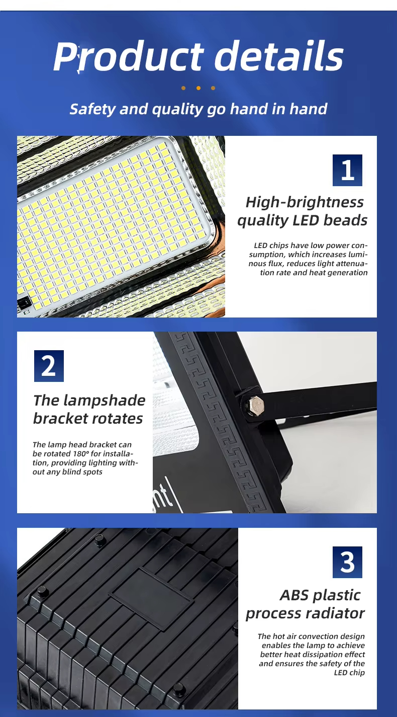Solar Motion Activated Flood Lights