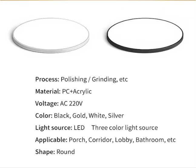 Round LED Ceiling Light