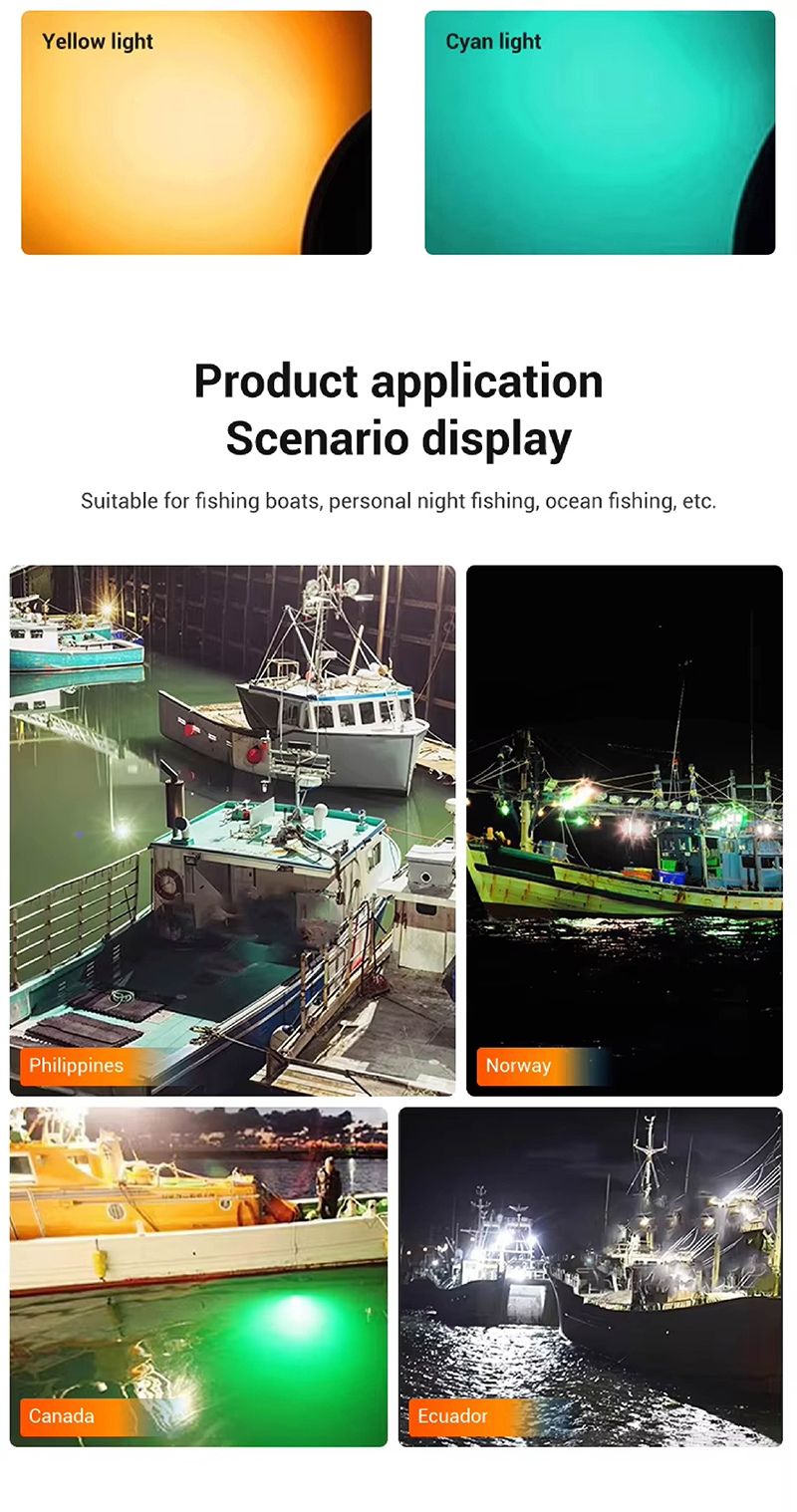 Professional IP65 Cob Fish Light Professional IP65 Cob Fish Light