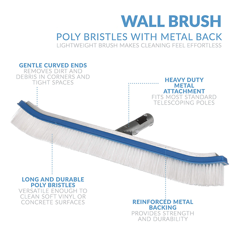 Heavy Duty Polished Cleaning Brush Head Heavy Duty Polished Cleaning Brush Head