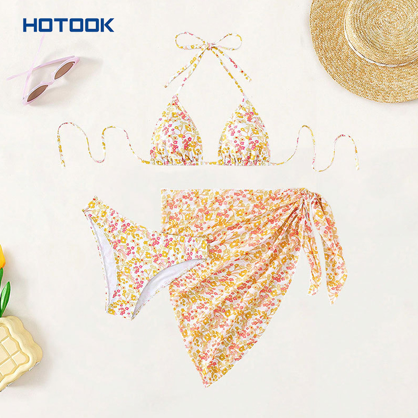 Women's Three-Piece Swimsuits