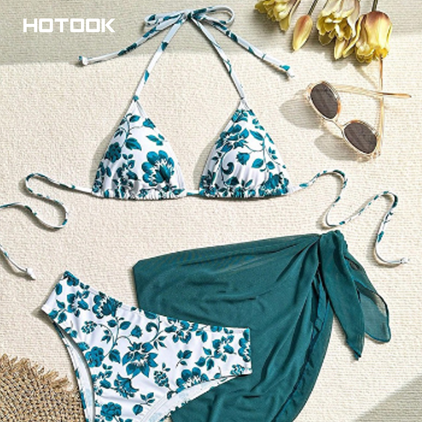 Women's Three-Piece Swimsuits