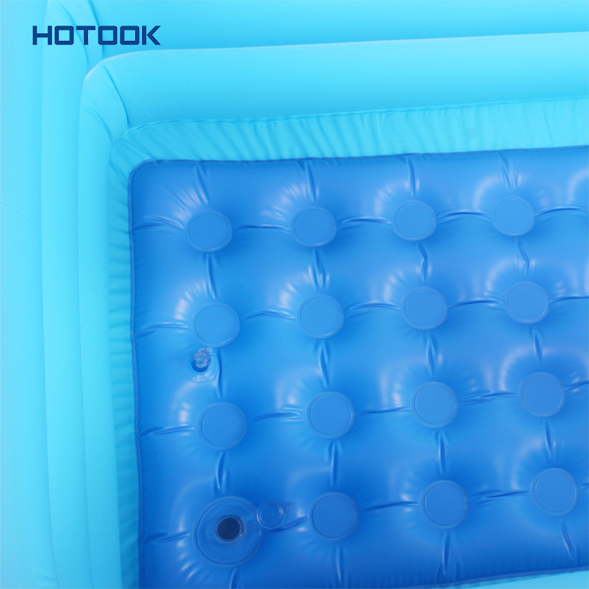 Blue Snd White Mermaid Inflatable Pool