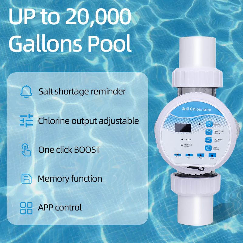 TUYA APP Control Pool Salt Chlorinator