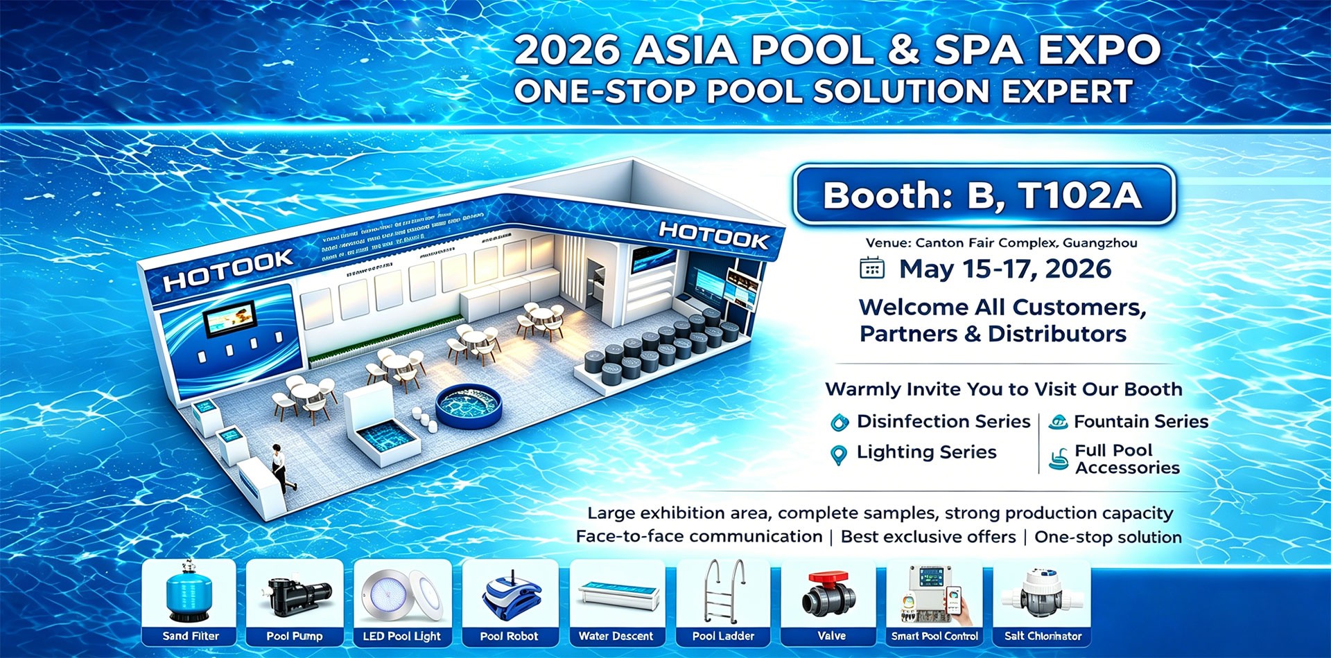 2026 ASIA POOL&SPA EXPO 2026(May. 15th -May.17th)