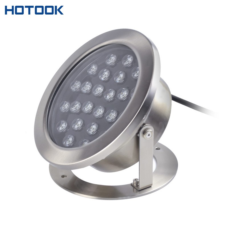 Regular 24W D240mm IP68 Stainless Steel RGB led underwater light