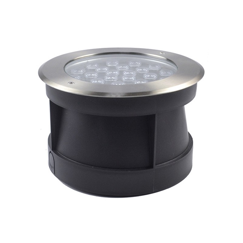 Regular 18W D240mm Stainless Steel RGB LED Underground Light