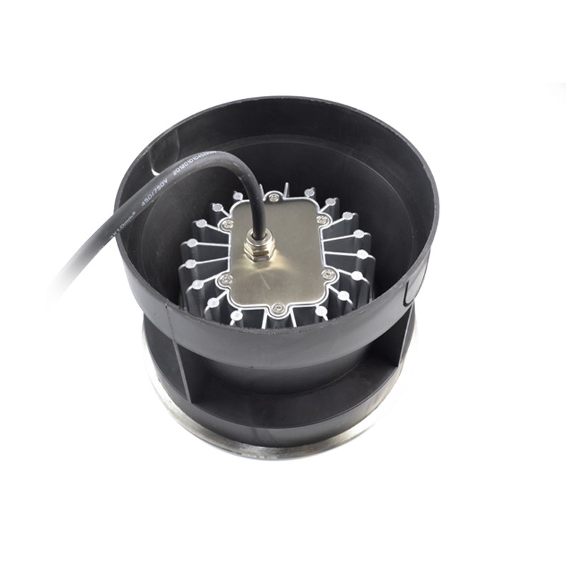 Premium 9W D168mm Stainless Steel High Power RGB LED Underground Light