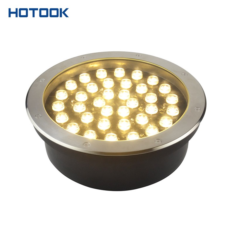 36W IP67 Stainless Steel RGB LED Inground with Aluminum Cooler