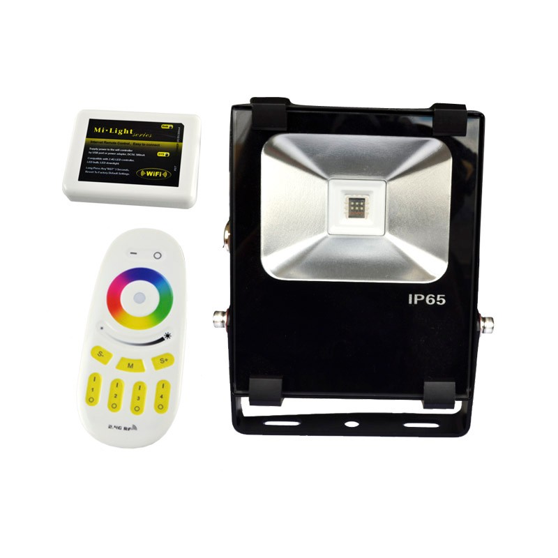 30W 2.4G Mi.Light RGB LED Floodlight WIFI controller Remote