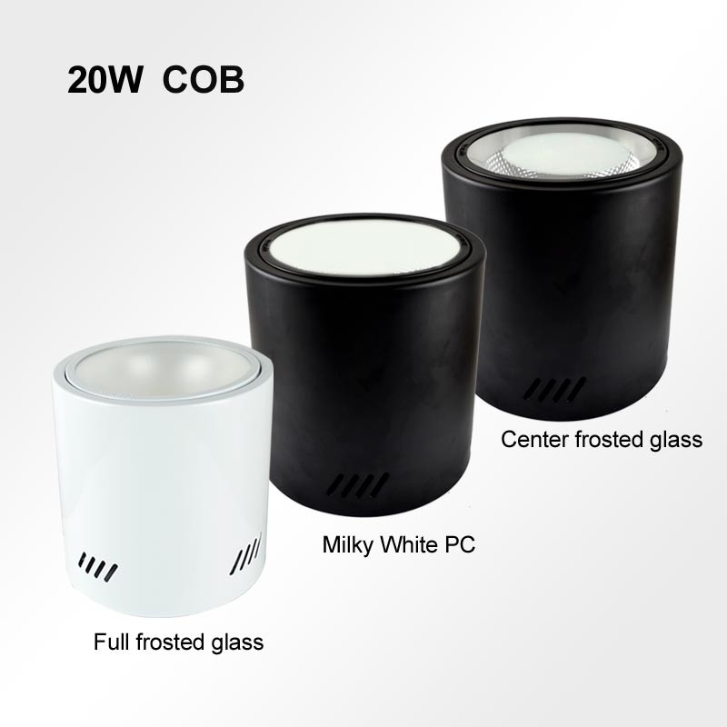 20W COB Surface Mounted led Downlight light 85~265V