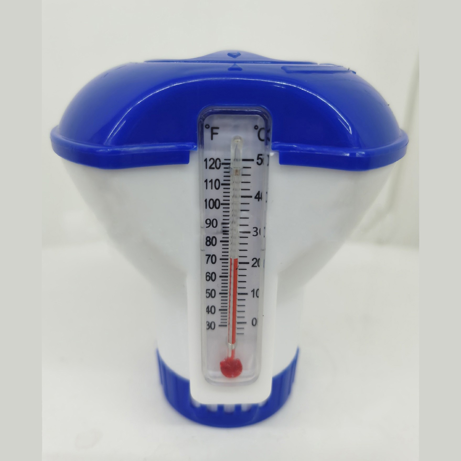 Swimming Pool Chemical Cleaning Accessories Piscina Alberca Tablet Floater Chlorine Tablet Dispenser With Thermometer