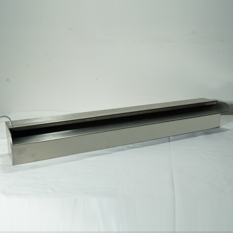 Stainless steel spillway Pond Pool waterfall