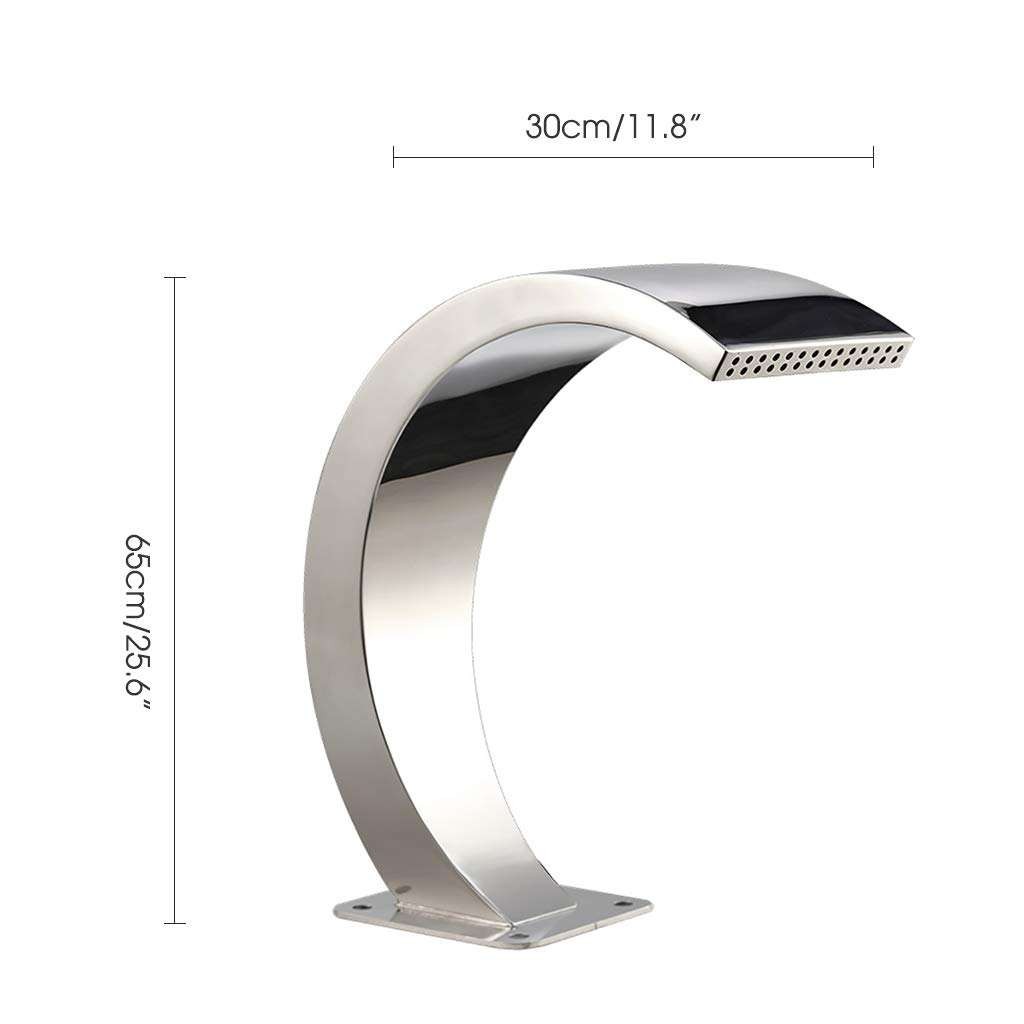 Quality Cascada Piscina 304 Stainless Steel SPA Swimming Pool Waterfall(1)