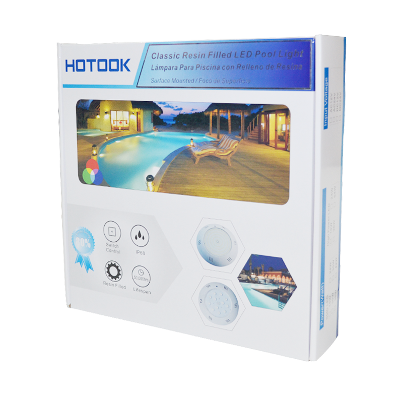 Resin Filled Wall Mounted PC Led Pool Light