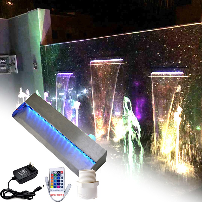 304 Stainless Steel Swimming Pool Waterfall