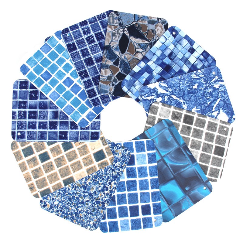 Ocean Blue PVC Swimming Pool Liner