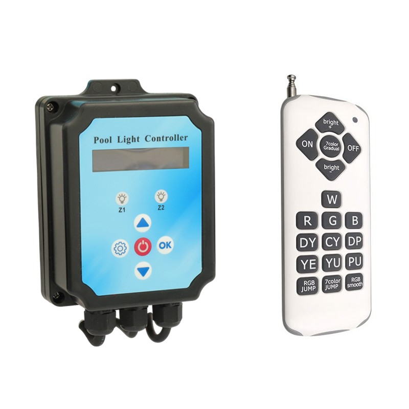LED Pool Light Zonal Controller With Remote