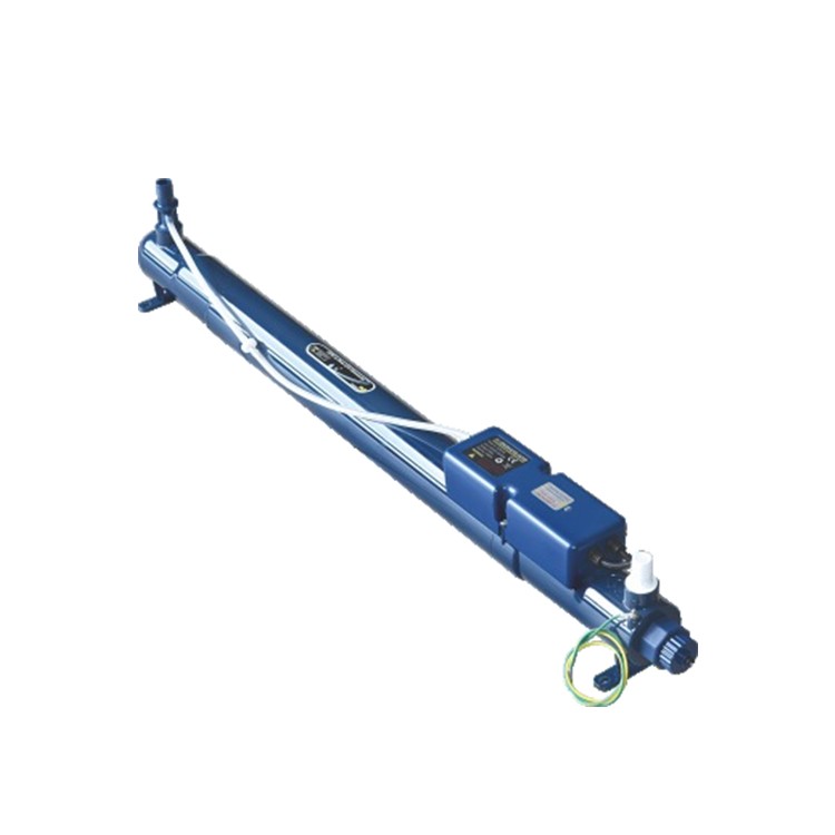 Flow-over ultraviolet+ozone combined sterilizer