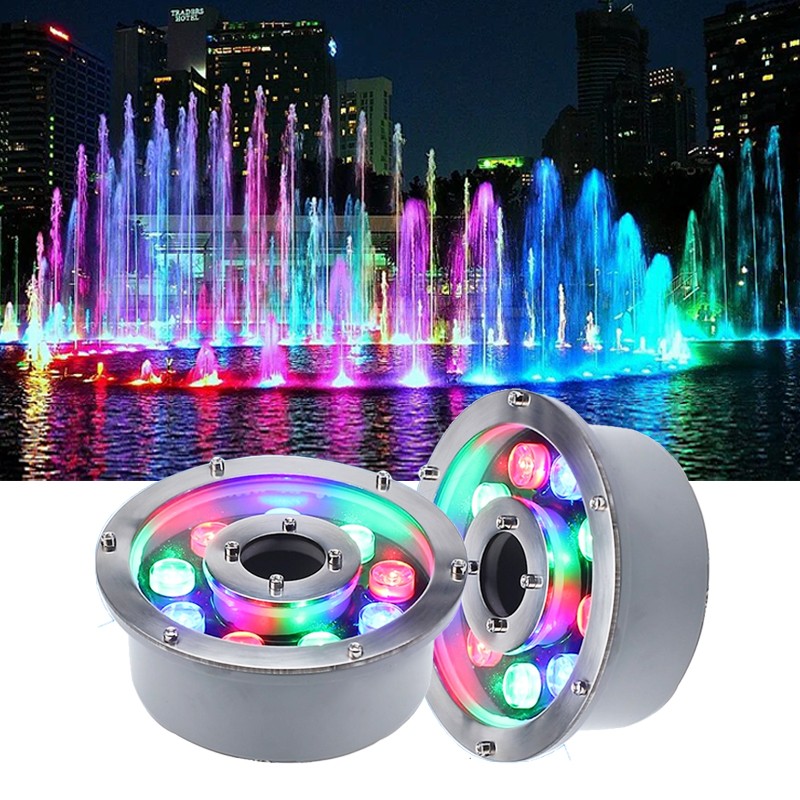 Premium Stainless Steel Die-cast Aluminum LED Fountain Light