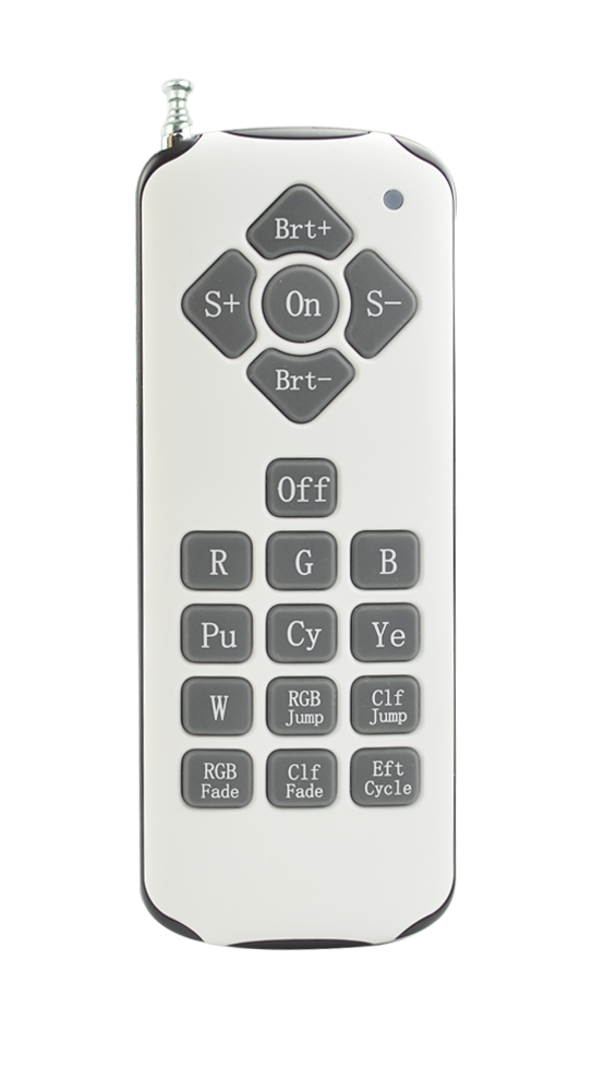 18-Key RF Remote for HOTOOK LED Pool Light
