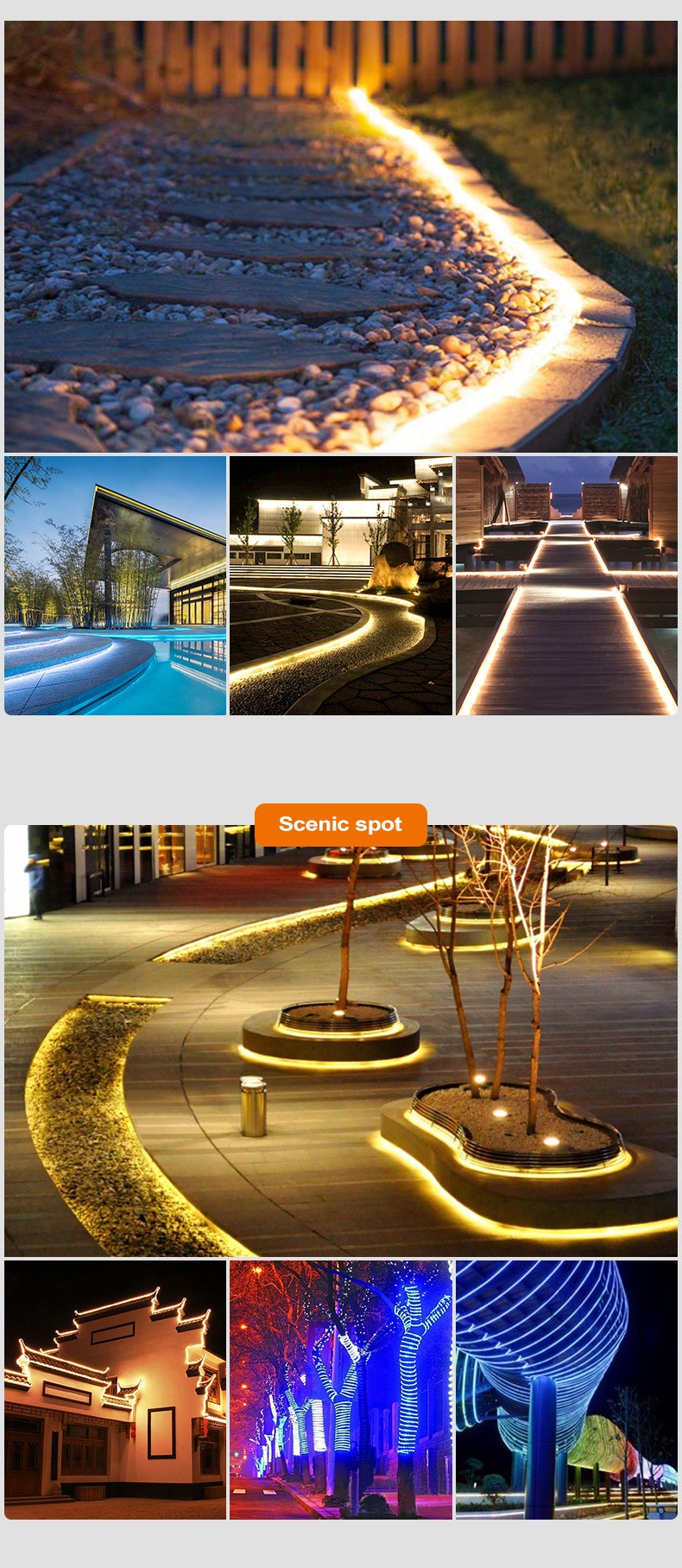 IP68  COB  Led Strip Light