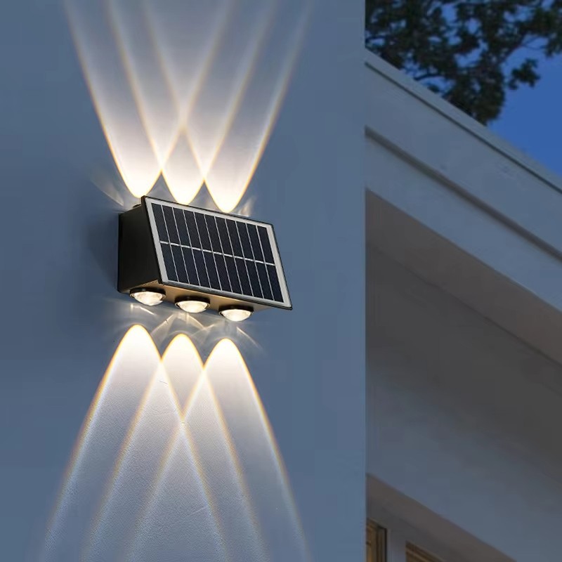 Up Down Solar Wall Light
