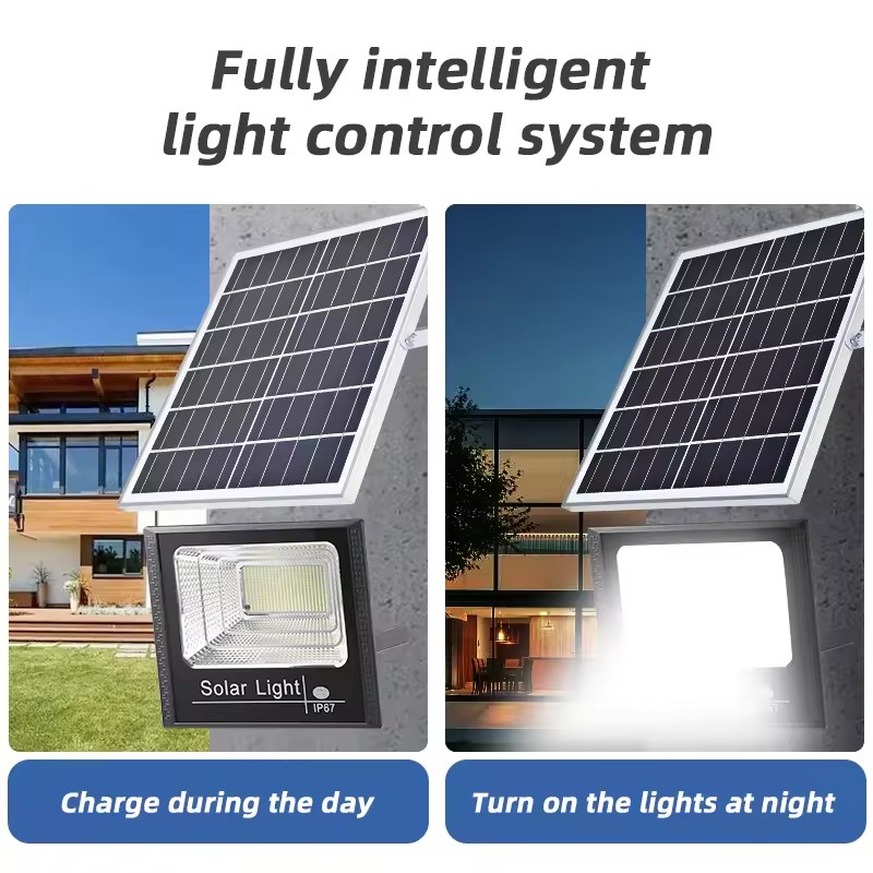 Solar Power Activated Flood Lights