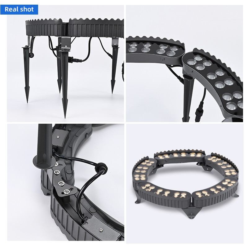 LED Aluminum IP65 Palm Hug Tree Ring Light for Outdoor