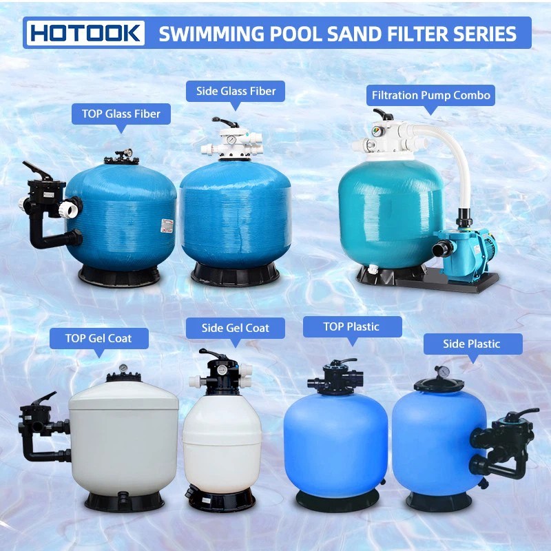 Bobbin-wound Fiberglass Swimming Pool Commercial Sand Filter(1)