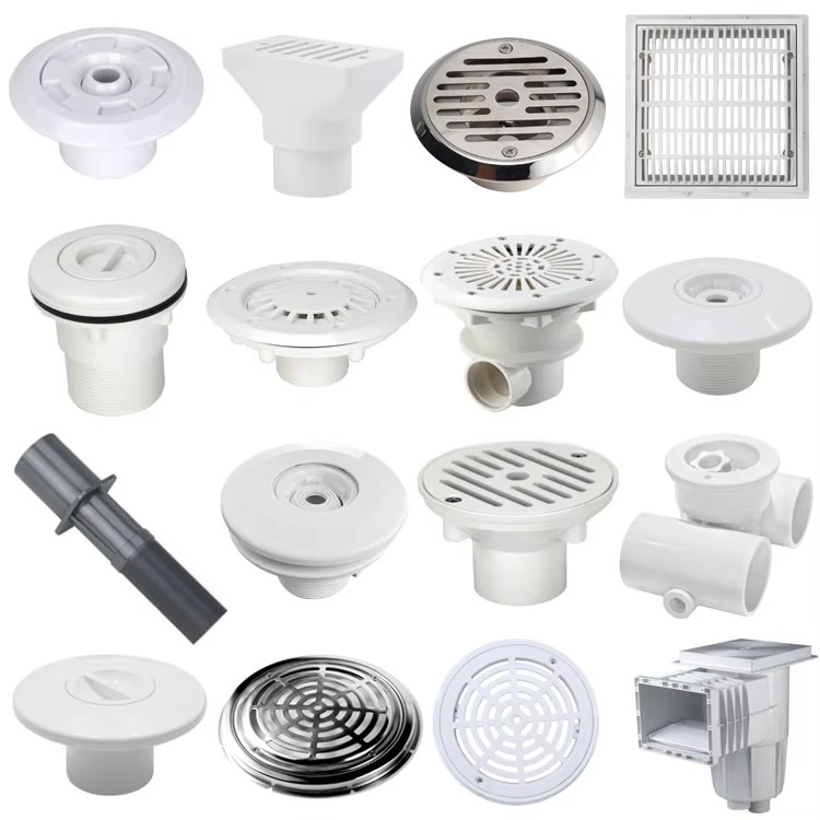 Easy Installation Pool Drain Port Replacement Drainer for Swimming Pools