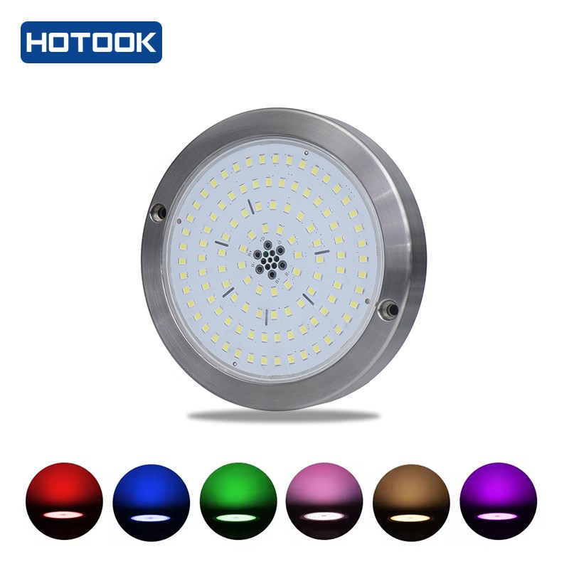 Wall Mounted D120MM SS316 Resin Filled Underwater Led Swimming Pool Light