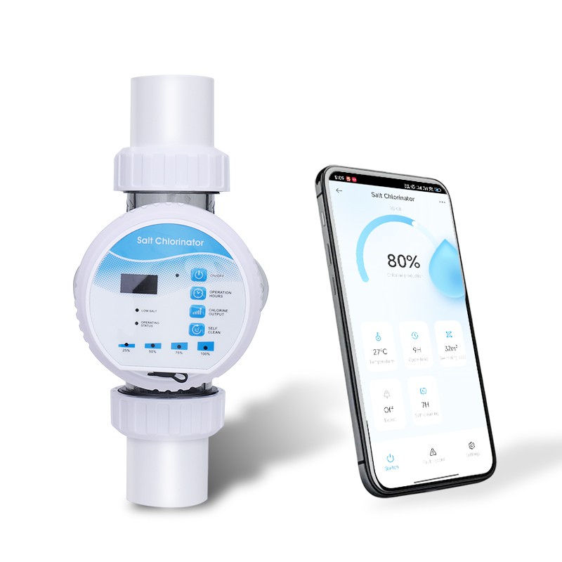 8g/hr to 50g/hr Pool Salt Chlorine Generator