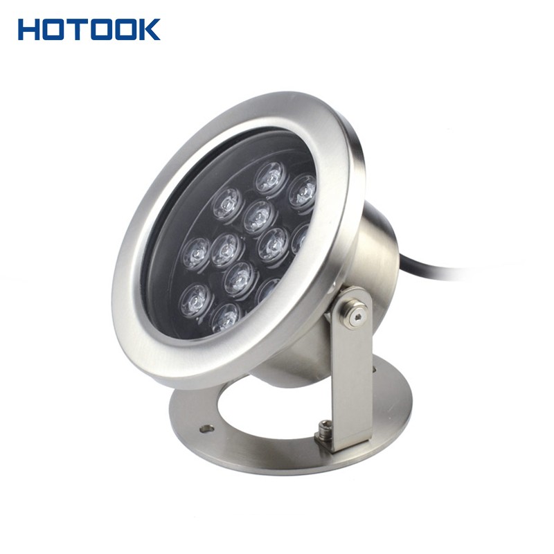 Regular 12W Stainless Steel RGB Led Underwater Lights