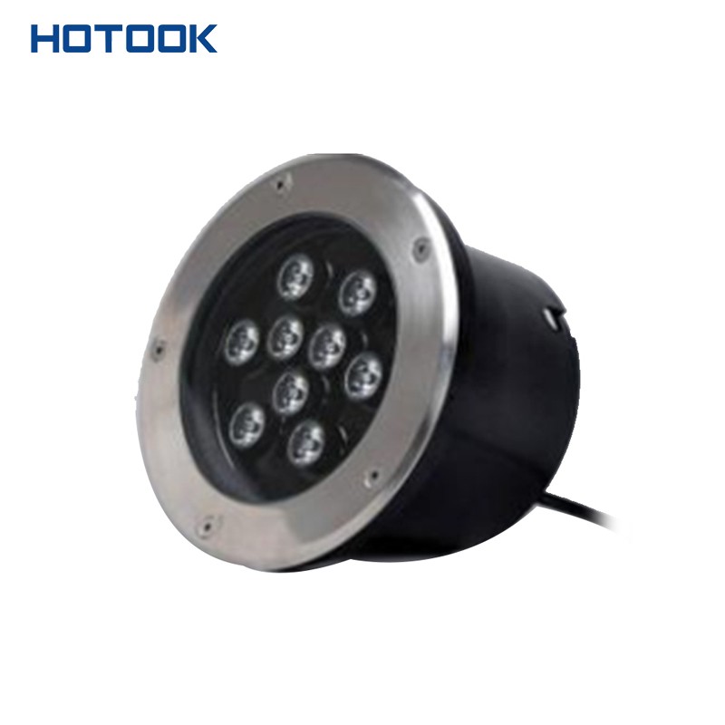 9W IP67 Stainless Steel RGB LED Inground with Aluminum Cooler