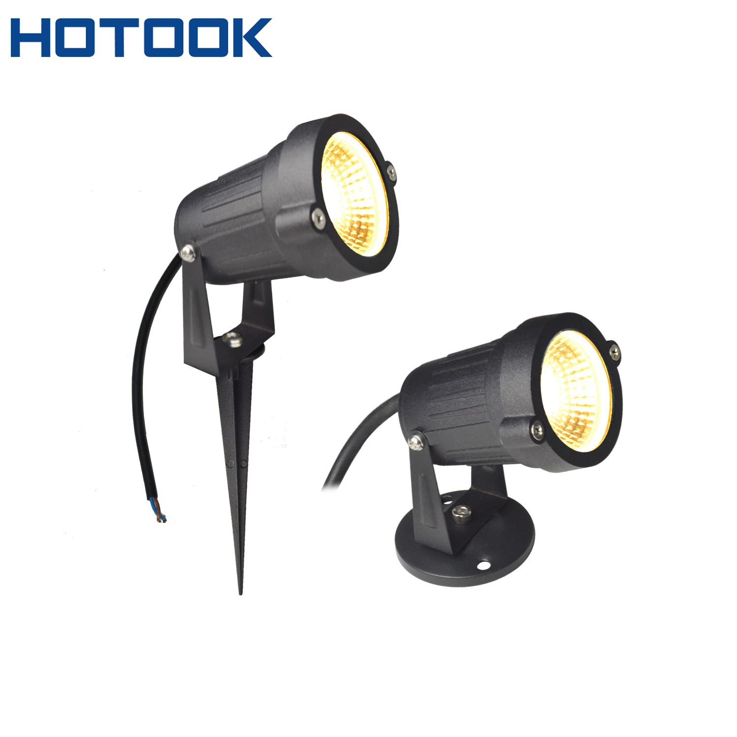 3W 5W dual-use IP65 Waterproof LED Lawn Lamp 12v 85-265v