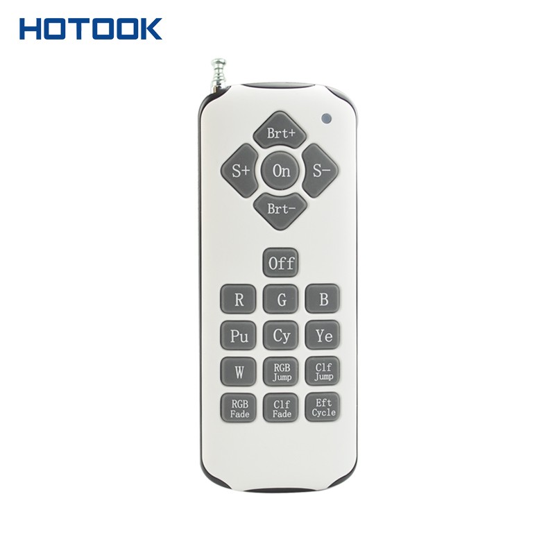 18-Key RF Remote for HOTOOK LED Pool Light