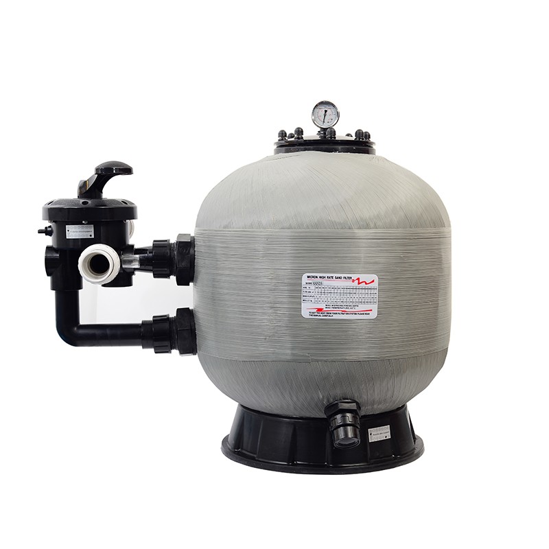 Side Mounted Swimming Pool Sand Filter Tank