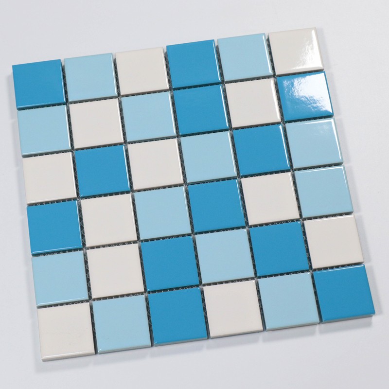 Creative Moroccan Style DIY Clear Glass Resin Black Marble Fan Mosaic Wall Tile Craft Pieces Moulds