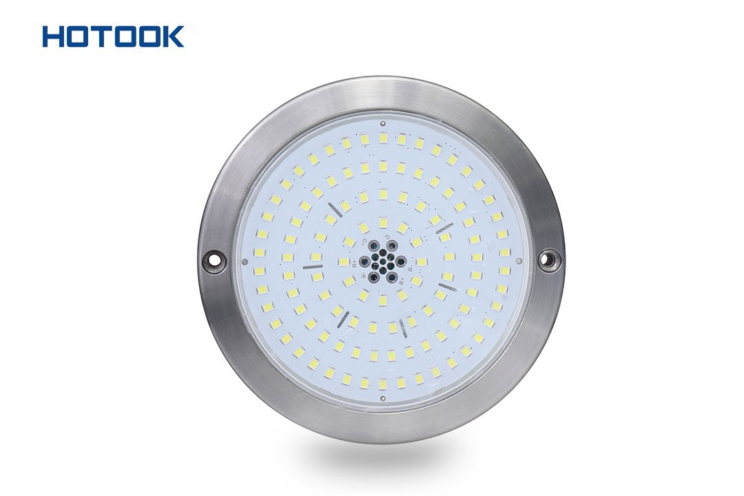 Wall Mounted D120MM SS316 Resin Filled Underwater Led Swimming Pool Light